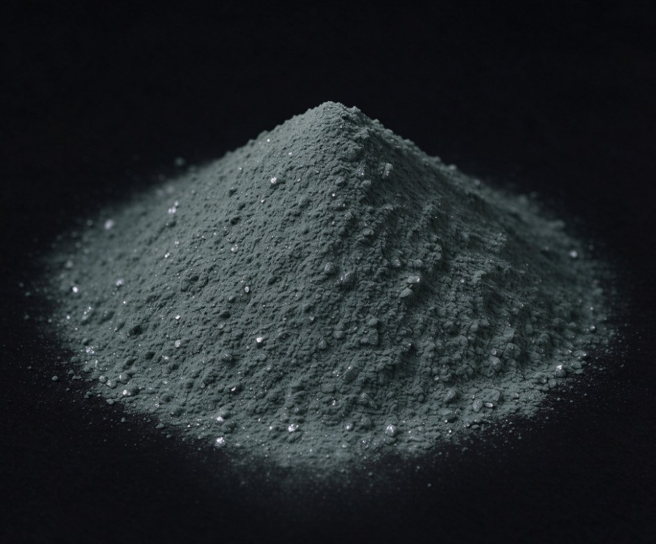 Green silicon carbide